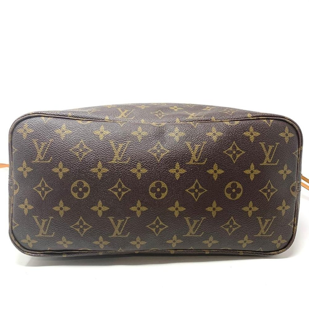 AUTH LOUIS VUITTON MONOGRAM NEVERFULL MM TOTE BAG - Picture 6 of 16